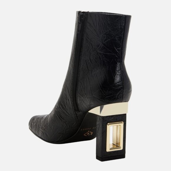Katy Perry The Hollow Heel Bootie | Black & Gold Fashion Boots | NWT | Size (10) - Picture 4 of 13